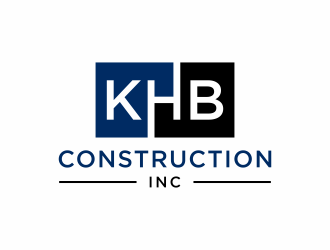 KHB Construction or Kitchen   Home   Bath inc  logo design by menanagan