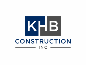 KHB Construction or Kitchen   Home   Bath inc  logo design by menanagan