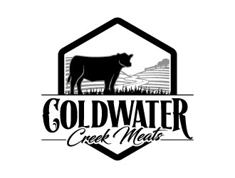 Cold Water Creek Meats logo design by daywalker