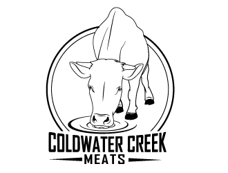 Cold Water Creek Meats logo design by Suvendu