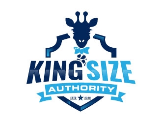 King Size Authority logo design by sanworks