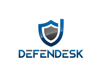 Defendesk logo design by pixalrahul