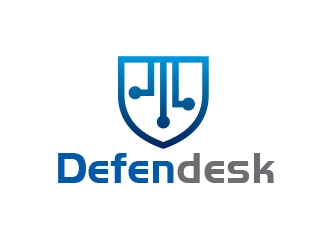 Defendesk logo design by Aslam