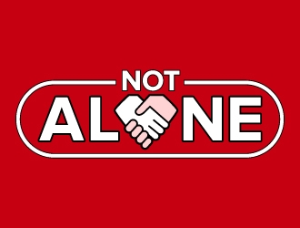 NOT ALONE .co logo design by jaize