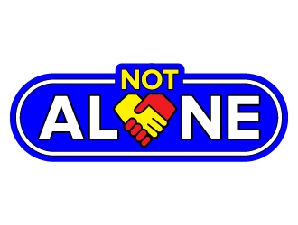 NOT ALONE .co logo design by jaize