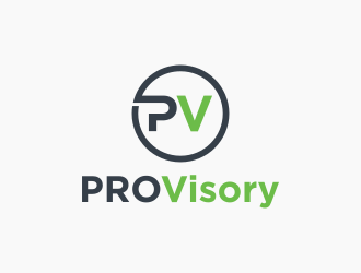 ProVisory logo design by zoominten
