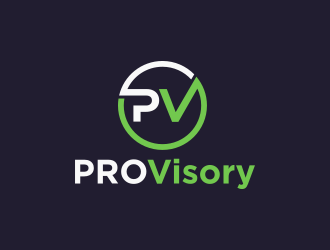 ProVisory logo design by zoominten
