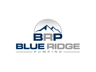 Blue Ridge Pumping logo design by evdesign