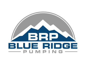 Blue Ridge Pumping logo design by cintoko