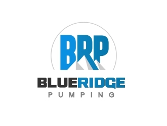 Blue Ridge Pumping logo design by forevera