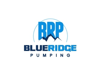 Blue Ridge Pumping logo design by forevera