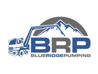 Blue Ridge Pumping logo design by daywalker