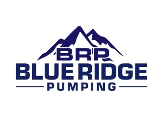 Blue Ridge Pumping logo design by AamirKhan