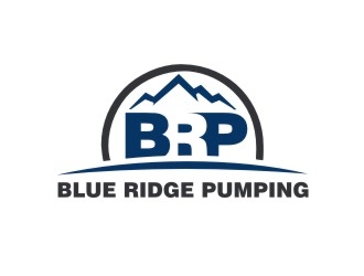 Blue Ridge Pumping logo design by maspion