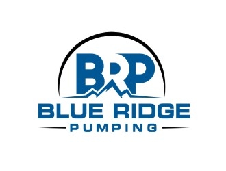 Blue Ridge Pumping logo design by maspion