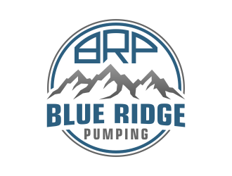 Blue Ridge Pumping logo design by done