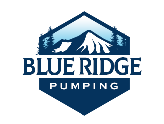Blue Ridge Pumping logo design by kunejo