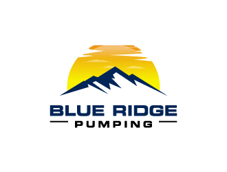 Blue Ridge Pumping logo design by torresace