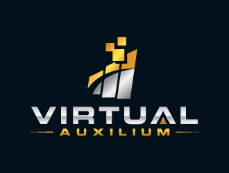 Virtual Auxilium  logo design by jaize