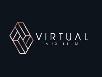 Virtual Auxilium  logo design by REDCROW