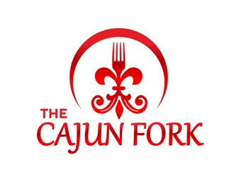 The Cajun Fork logo design by Roma