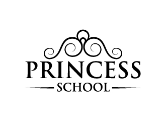 Princess School logo design by Moon