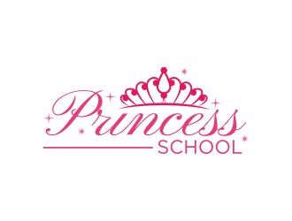 Princess School logo design by yippiyproject