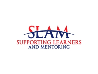 SLAM - Supporting Learners and Mentoring logo design by aryamaity