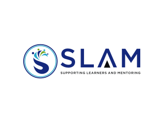 SLAM - Supporting Learners and Mentoring logo design by mbamboex