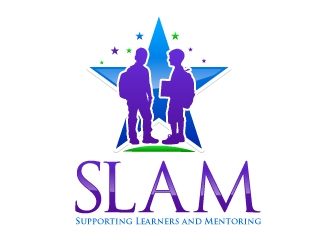 SLAM - Supporting Learners and Mentoring logo design by uttam