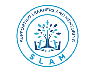 SLAM - Supporting Learners and Mentoring logo design by cikiyunn
