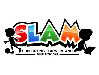 SLAM - Supporting Learners and Mentoring logo design by MAXR