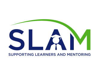 SLAM - Supporting Learners and Mentoring logo design by pel4ngi