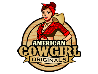 American Cowgirl Originals logo design by haze