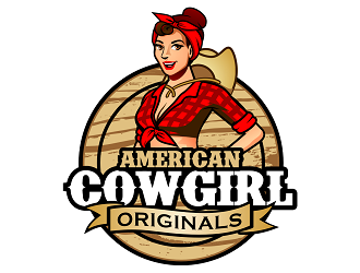 American Cowgirl Originals logo design by haze
