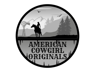 American Cowgirl Originals logo design by Kruger