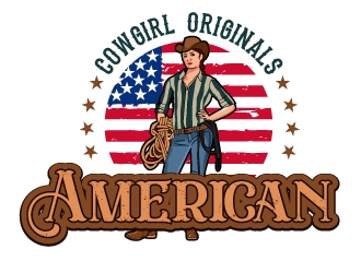 American Cowgirl Originals logo design by uttam