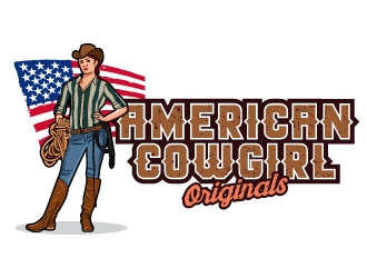 American Cowgirl Originals logo design by uttam