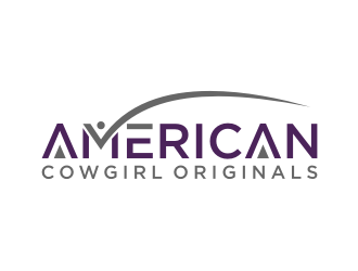 American Cowgirl Originals logo design by puthreeone