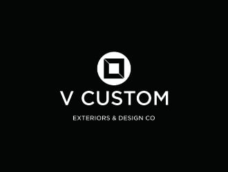 V Custom Exteriors & Design Co. logo design by ayda_art