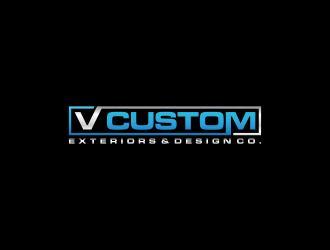 V Custom Exteriors & Design Co. logo design by RIANW