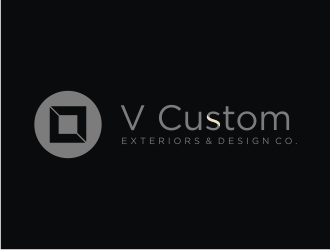 V Custom Exteriors & Design Co. logo design by cecentilan