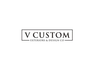 V Custom Exteriors & Design Co. logo design by bombers