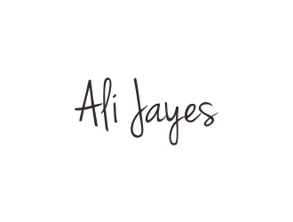 Ali Jayes logo design by haidar