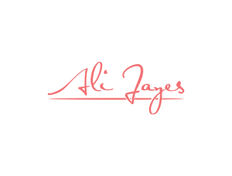 Ali Jayes logo design by oke2angconcept