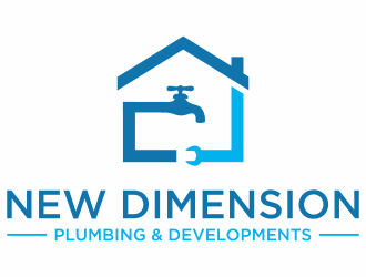New Dimension Plumbing & Developments logo design by hopee