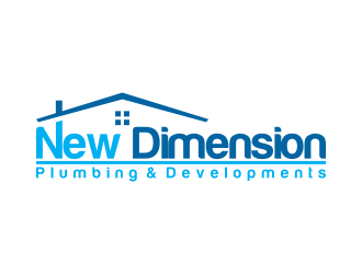 New Dimension Plumbing & Developments logo design by wa_2