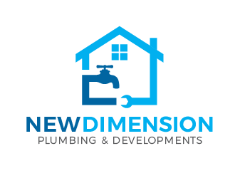 New Dimension Plumbing & Developments logo design by justin_ezra