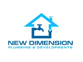 New Dimension Plumbing & Developments logo design by uttam