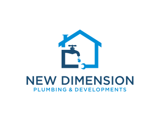 New Dimension Plumbing & Developments logo design by andayani*